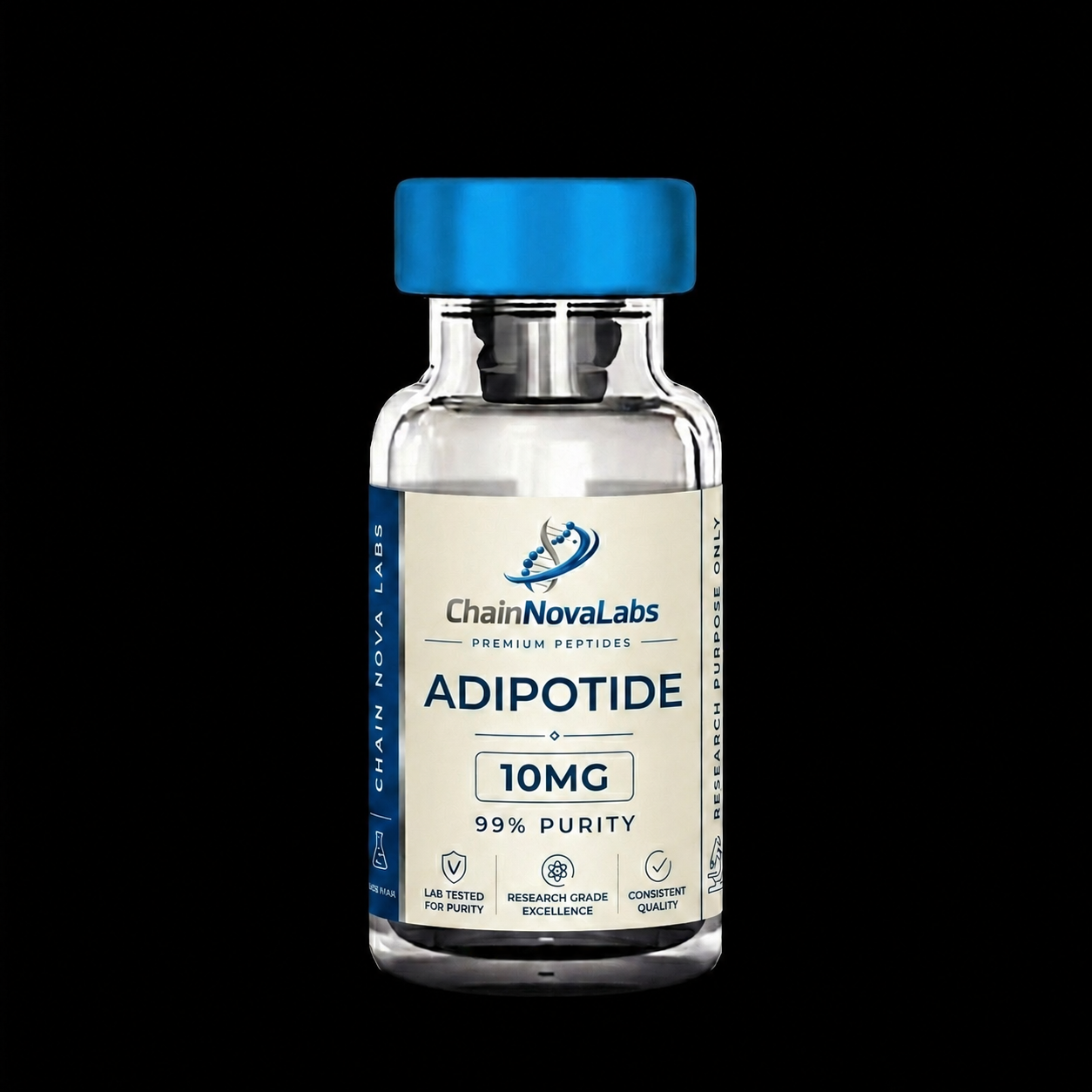 Adipotide research peptide vial