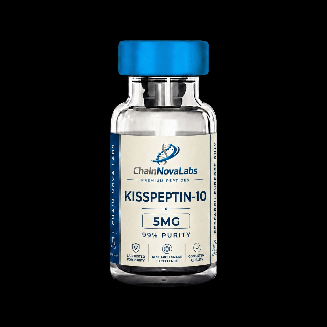 Kisspeptin-10 research peptide vial